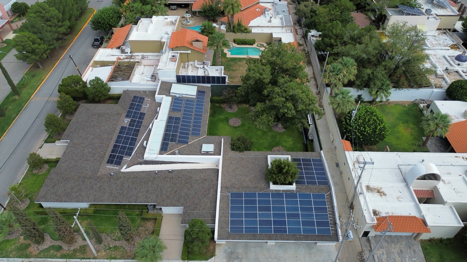 Paneles solares residenciales Campestre