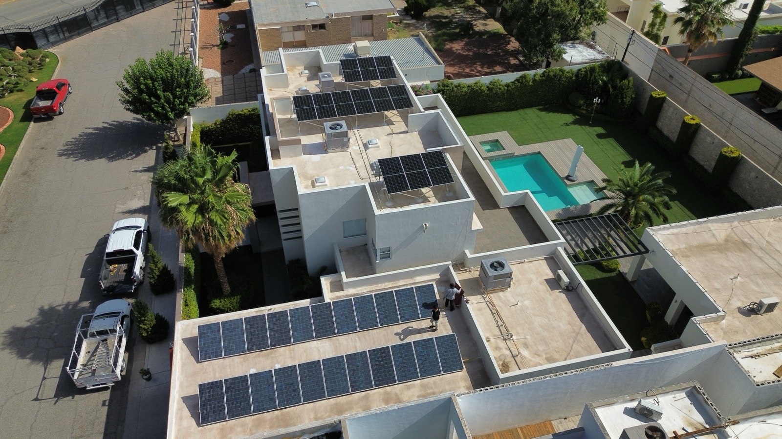 Paneles solares residenciales Campestre