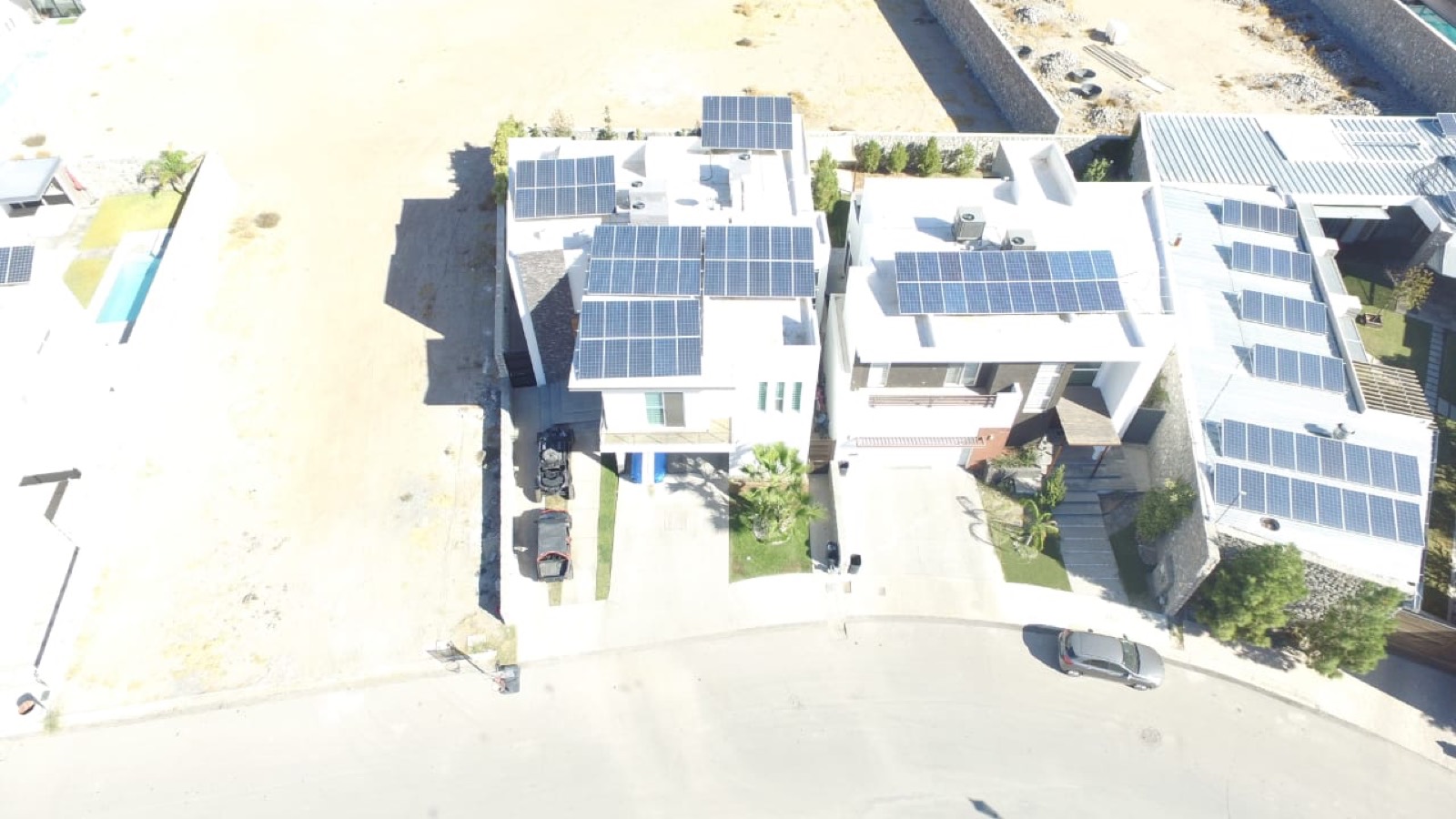 Paneles solares residenciales Misión de los lagos