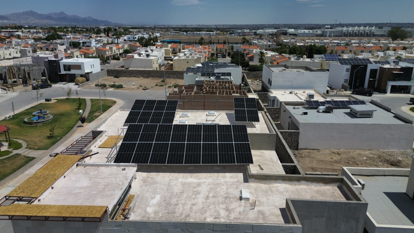 Paneles solares residenciales Orbieto Residencial