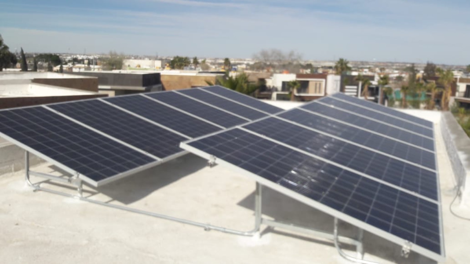 Paneles solares residenciales Senecu residencial